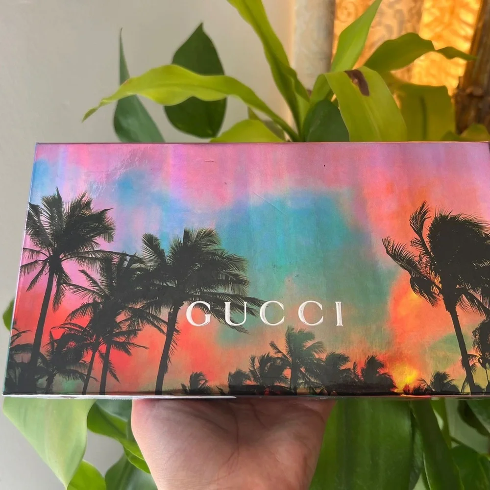 Gucci Multicolor Floral Wallet with GG Monogram Spring Edition - Picture 5 of 13